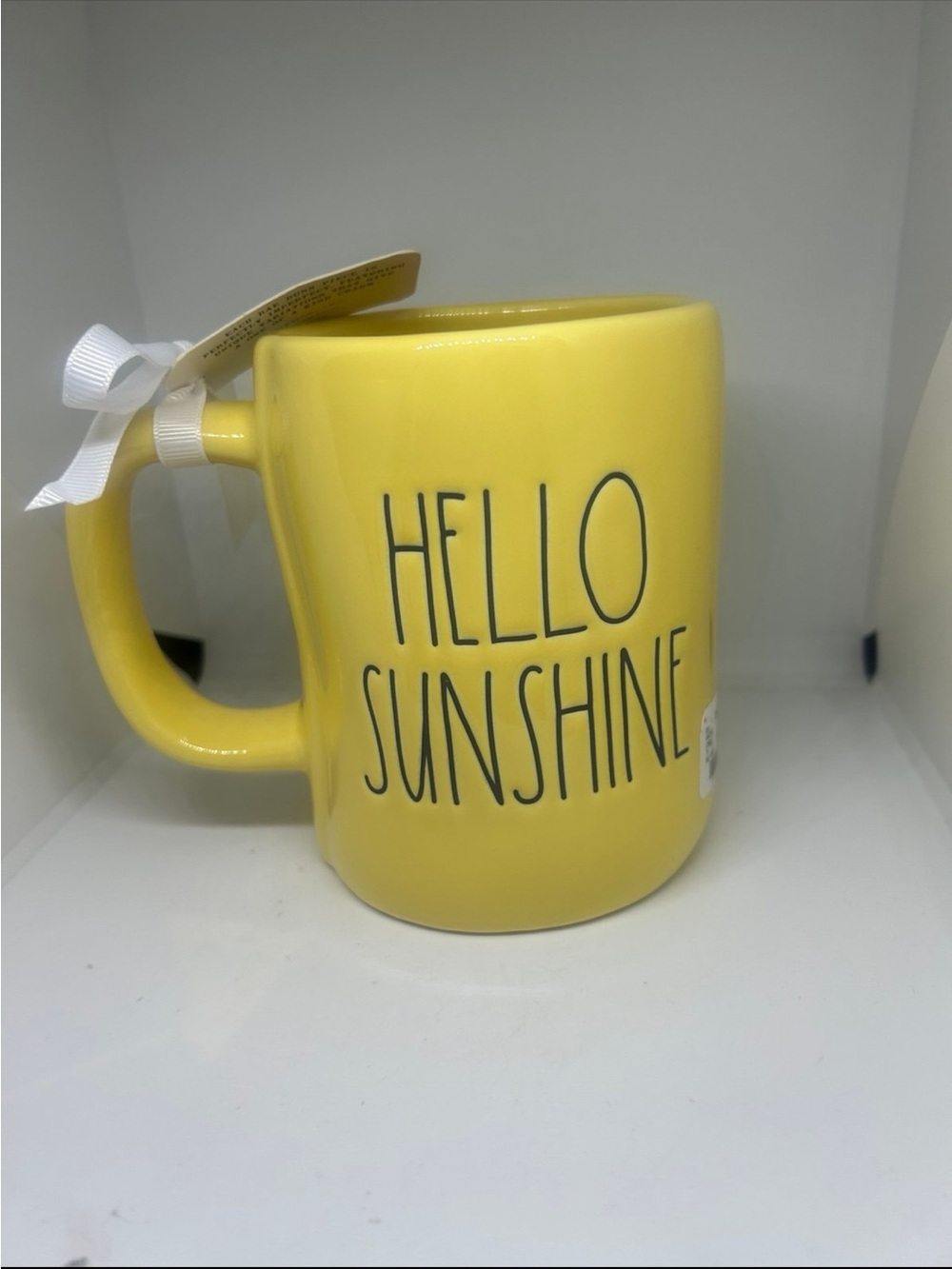 Hello Sunshine Yellow Ceramic Mug